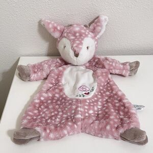 Douglas Baby Cuddle Toys Farrah Pink Fawn Sshlumpie Security Blanket Lovey 17"